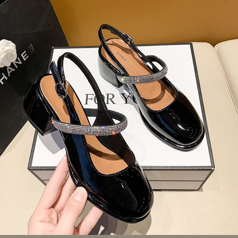 [READY STOK] [LC] 1466 Sepatu Wanita Heels Hak A30 Kerja Les Blink ELEGAN CANTIK Heel 6cm Pesta platform Kerja Santai Keren Impor