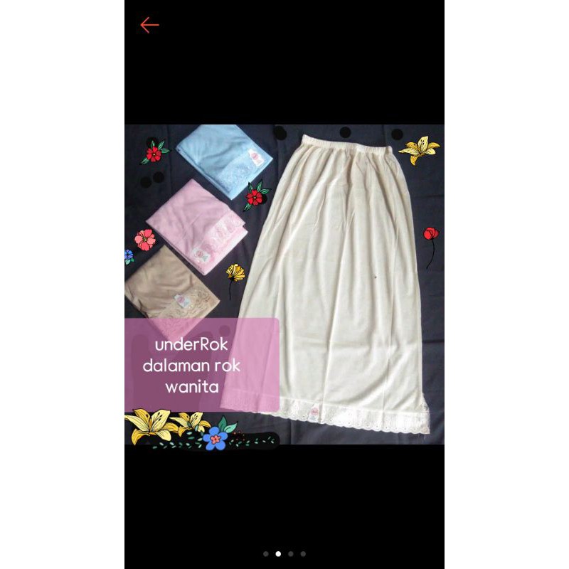 Under rok / androk / dalaman rok wanita