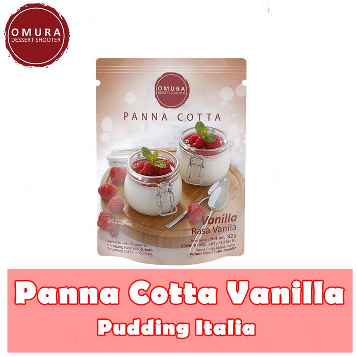 

PANNA COTTA OMURA VANILLA / PUDING ITALIA VANILLA