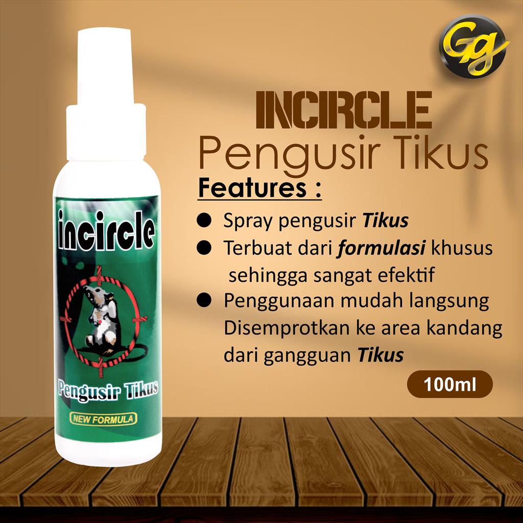 INCIRCLE RACUN TIKUS 100 ML PESTISIDA UMPAN TIKUS