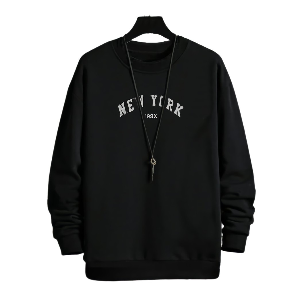 SWEATER PRIA NEW YORK 199X - ATASAN TEBAL PREMIUM