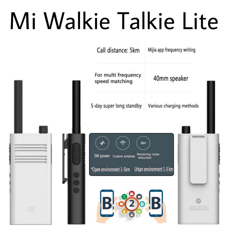 MIJIA WALKIE TALKIE LITE HT Interphone