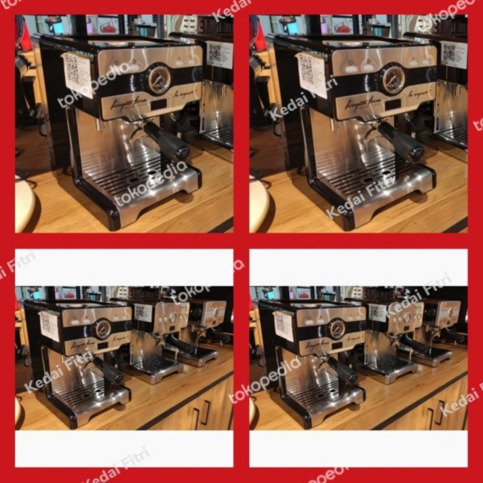 ✨ BISA COD ✨ Mesin Espresso FCM3605 FCM 3605 Espresso Machine Ferratti Ferro - Fcm3603 HITAM