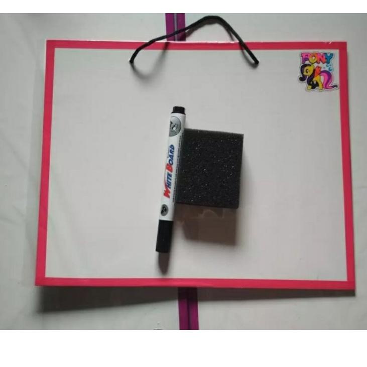 

W7S papa tulis/papan tulis anak/white board/papan tulis gantung/papan tulis karakter/papan tulis gan