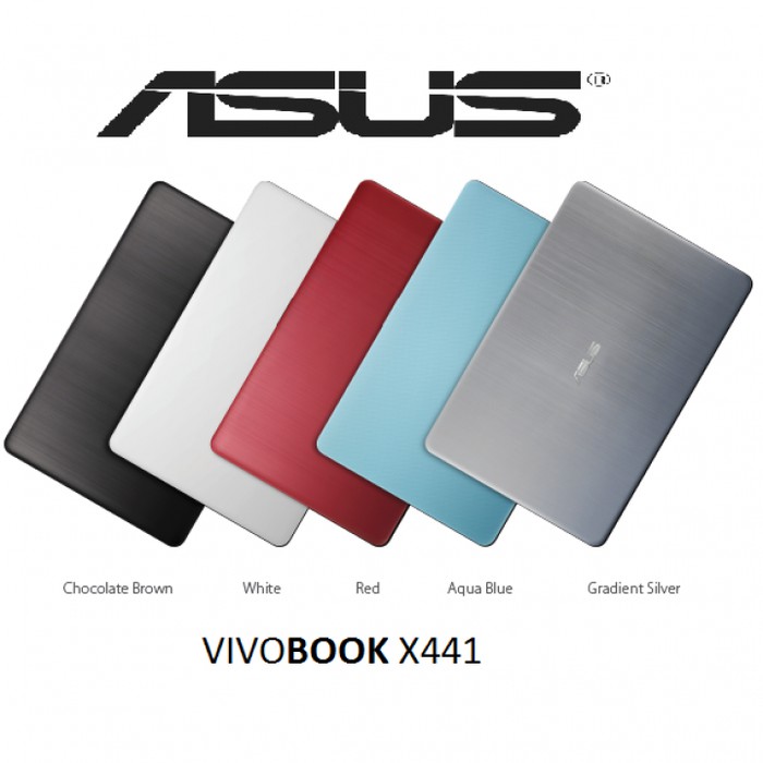 "Asus X441UA - Intel i3 7020U - 4GB - 1TB - 14" - Windows 10 - Resmi"