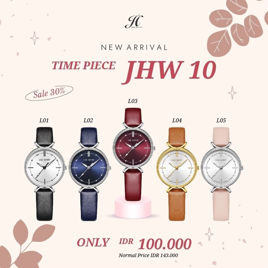 Jam Tangan Wanita Jims Honey JHW 10 | jam tangan wanita original branded asli anti air | jam tangan 