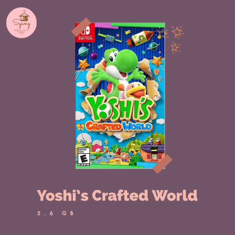 Yoshi's Crafted World Nintendo Switch Yoshi Craft