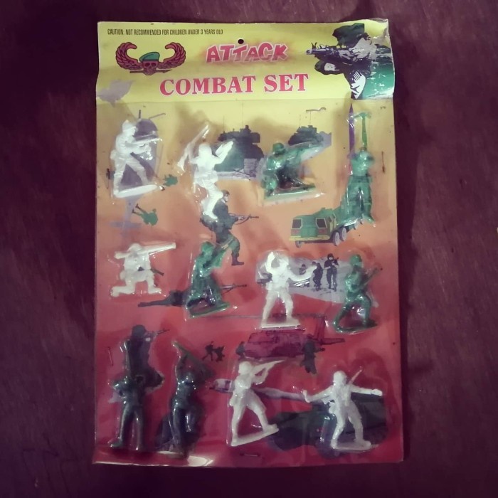 SIAP KIRIM Mainan Jadul Tentara Combat Set Keren LIMITED