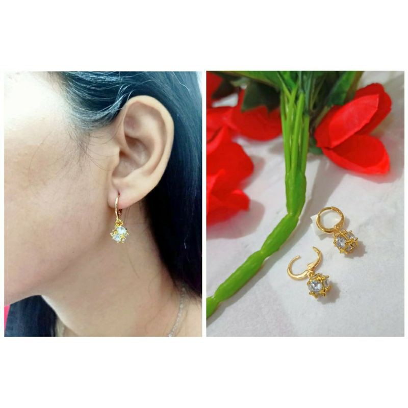 Fourfashion Anting Dewasa Jepit Fashion Xuping