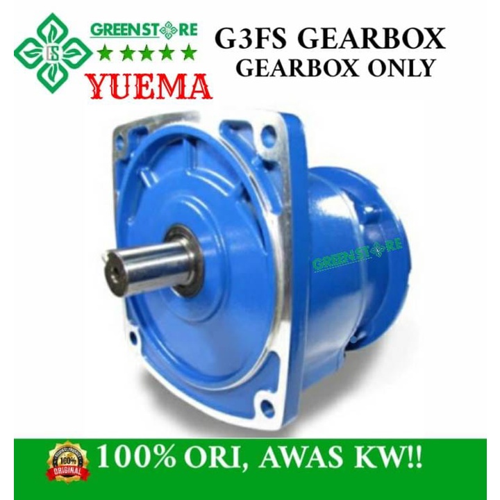 Jual Yuema Gearbox G Fs Watt As Mm Without Motor Flange Helical