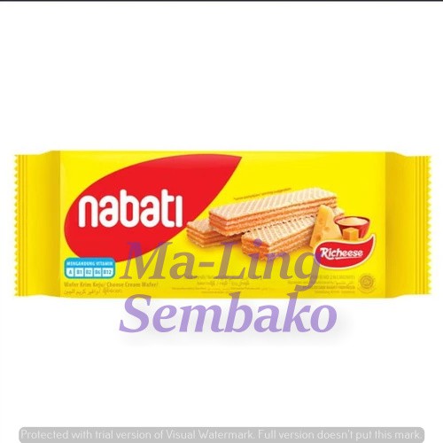 

RICHEESE NABATI WAFER CHEESE & COKELAT 132GR, Kue, Biskuit, Biscuit, Makanan, Cemilan