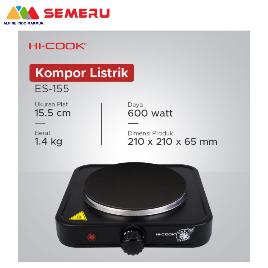 HI-COOK KOMPOR LISTRIK ES-155