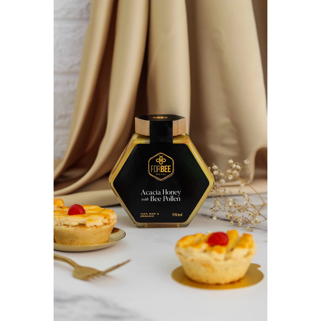 

Madu Forbee Royal Acacia Honey with Bee Pollen 500gr