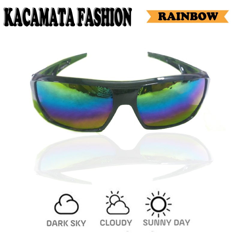 Kacamata Hitam Holiday Fashion Pria Wanita/ Sunglasses Unisex / Kaca mata Gaya /Kaca Mata Sport