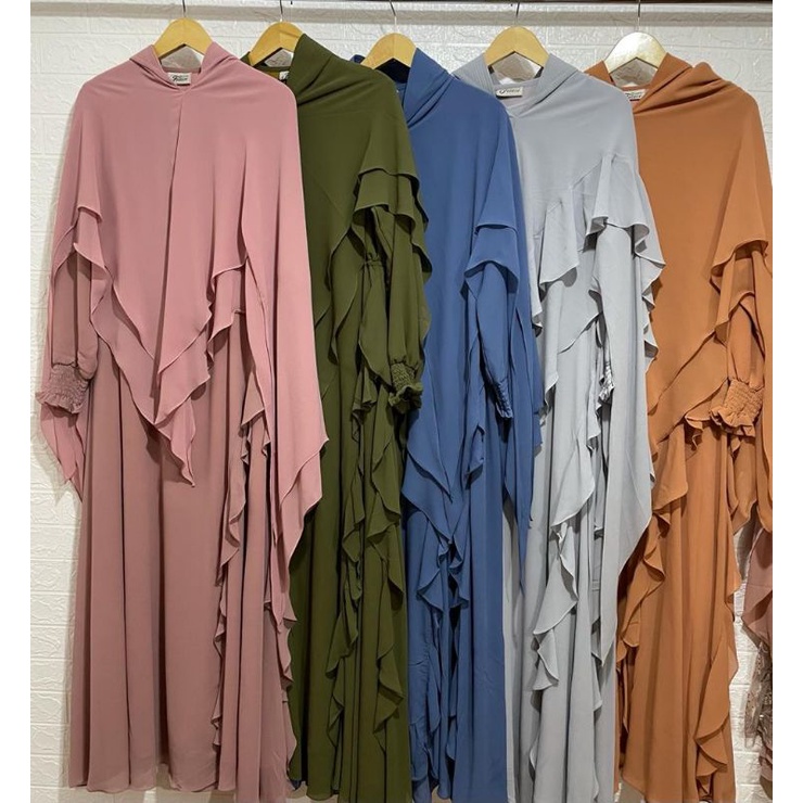 Set basic layer ceruty syari PREMIUM