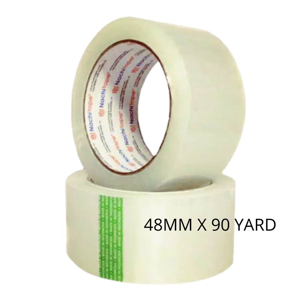 Packing Tape / Lakban Isolasi Bening 48mm x 90 Yard