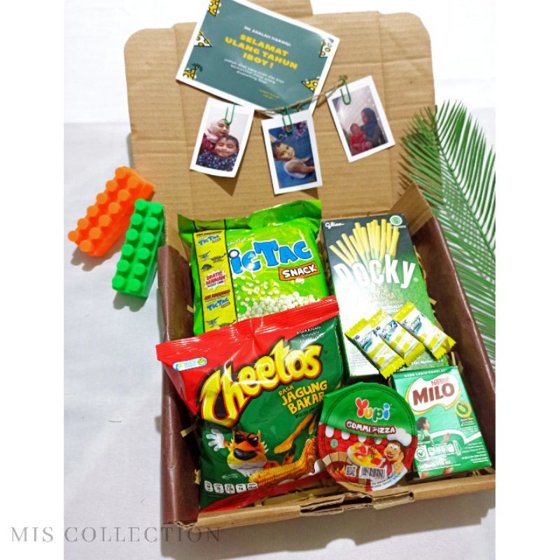 

SNACK BOX | GIFT BOX | HAMPERS | KADO ANNIVERSARY ULTAH GRADUATION WISUDA FREE GREETING CARD