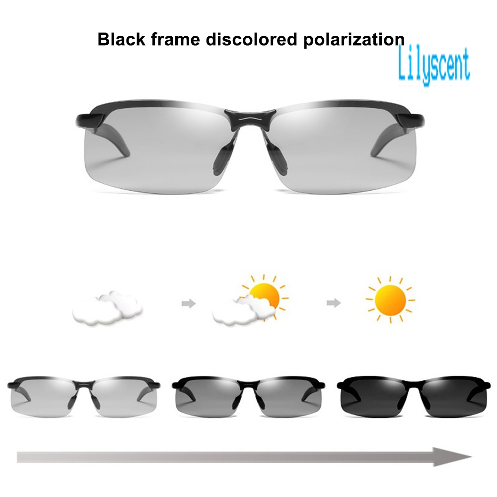 Kacamata Polarized Photochromic Untuk Pria