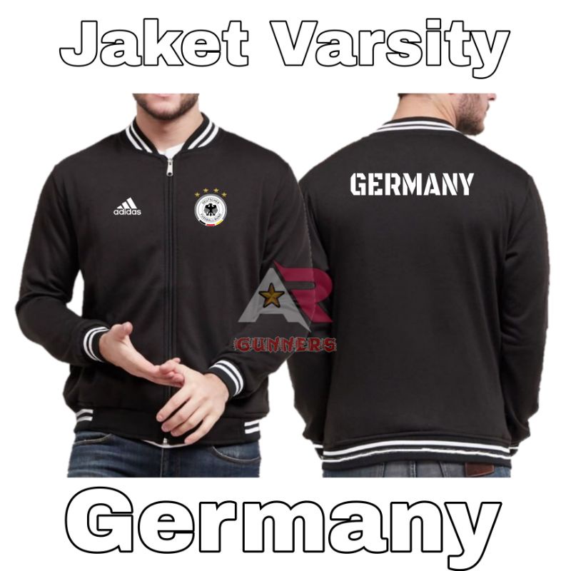 JAKET TIMNAS JERMAN JAKET VARSITY PRIA WANITA