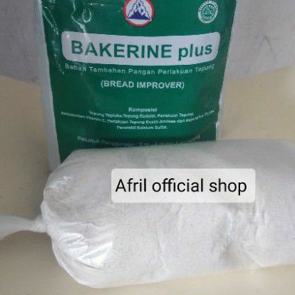 

Bakerine plus bread improver pelembut pengempuk roti donat 100g repack kiloan bakerine plus 250g