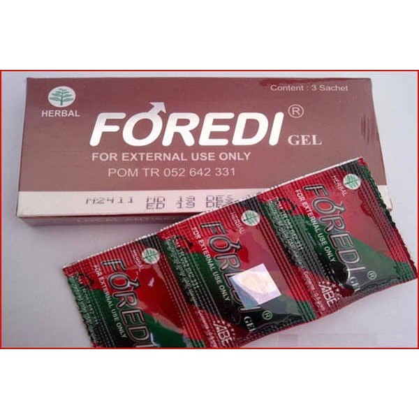 FOREDI GEL Asli Isi 3 Sachet