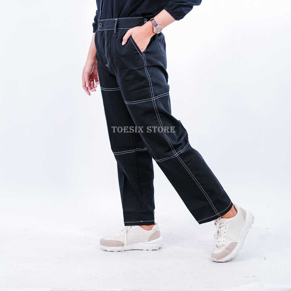 Hudson Pants | Unisex Cowok Cewek Pria Wanita