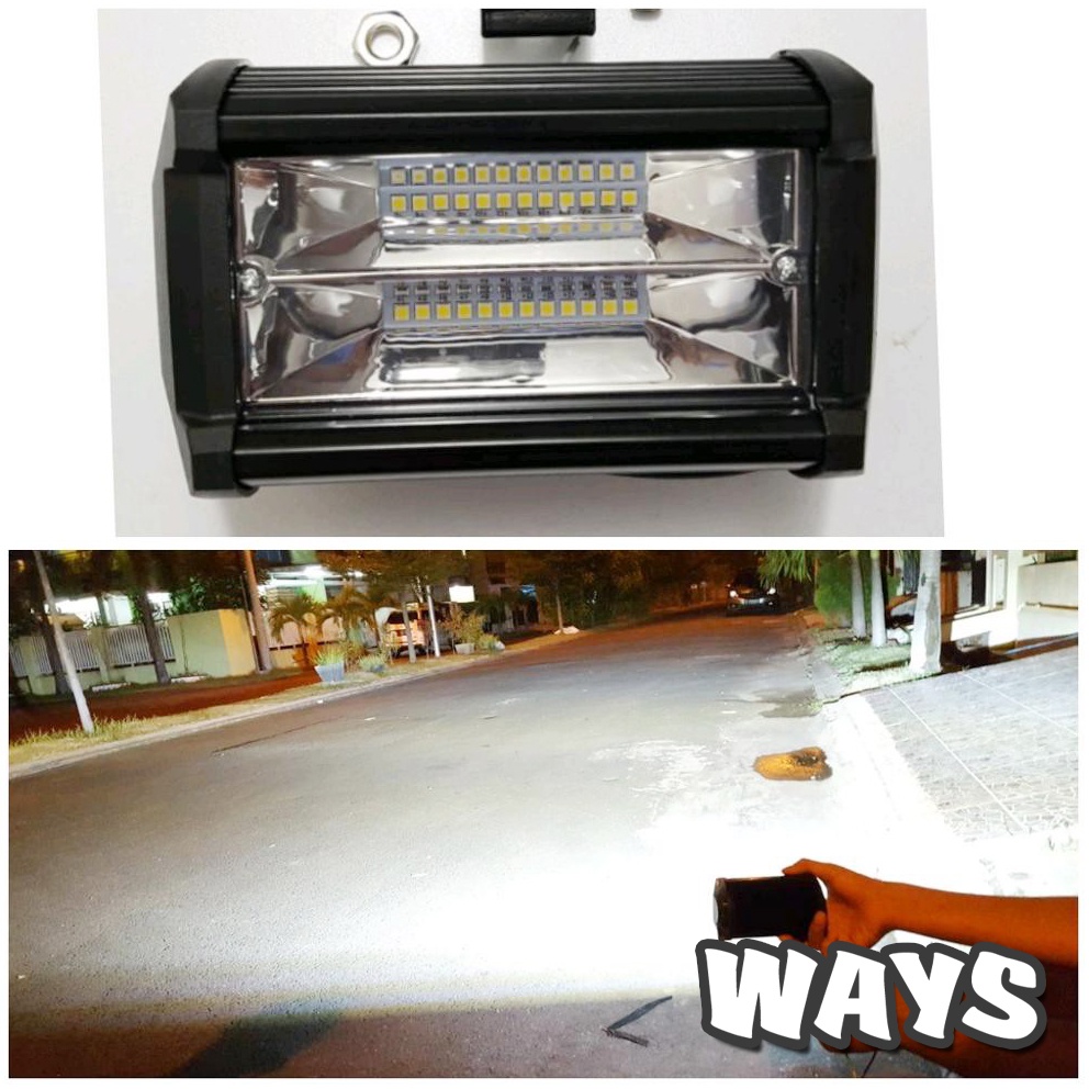 L023 | Lampu Sorot Tembak LED CREE Mobil Motor CB 150R Verza Tiger Xabre Vixion Byson GSX Satria FU