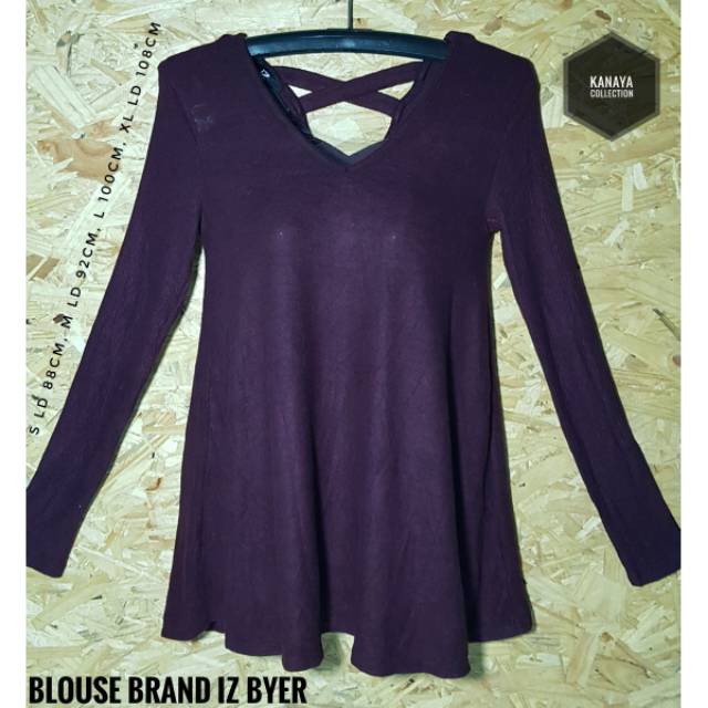 Blouse Tangan Panjang Iz Byer