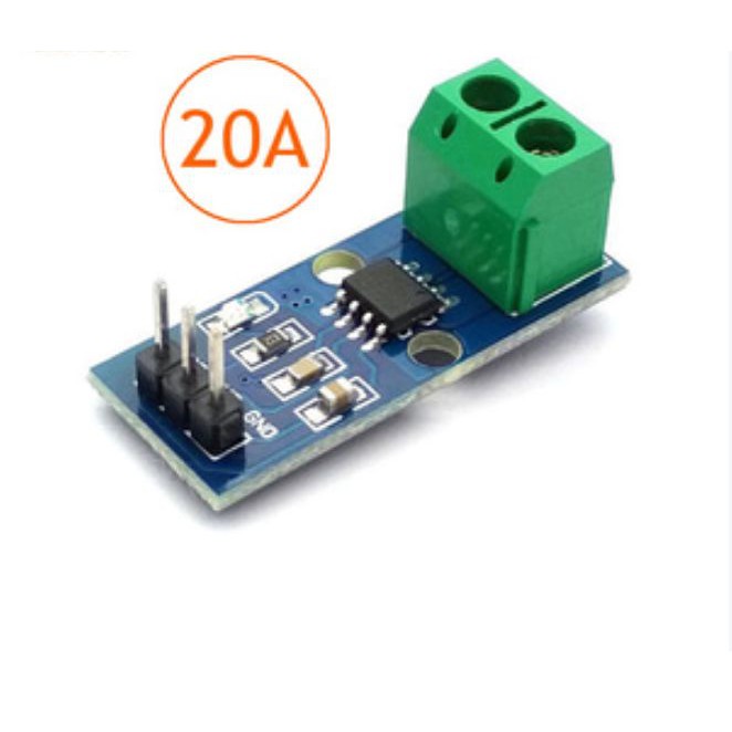 Sensor Arus ACS712 20A Ac Dc Hall Current ACS 712 Module For Arduino