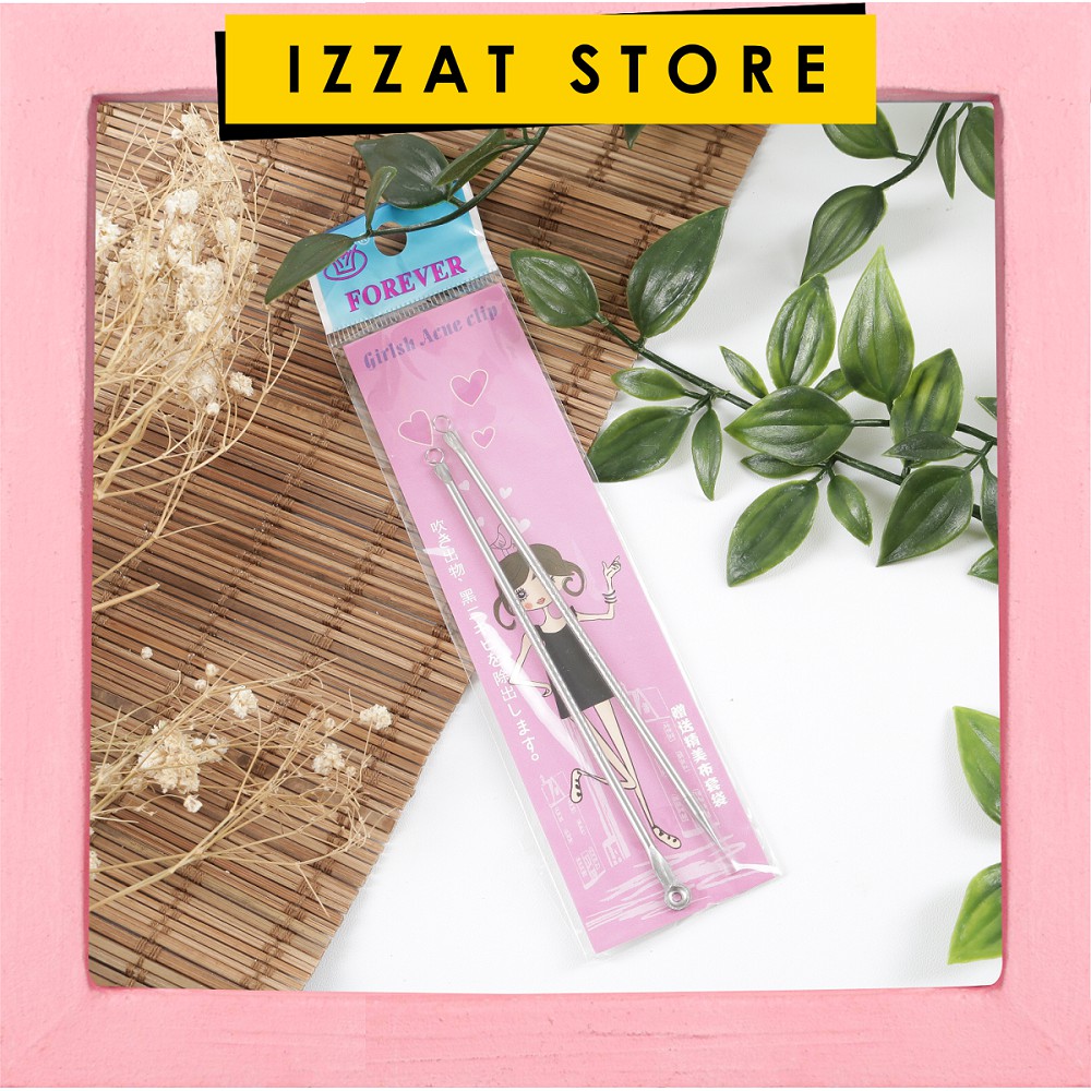 Komedo Extractor  Alat Ekstraktor Pencabut Komedo 2 Pcs - IZZAT STORE