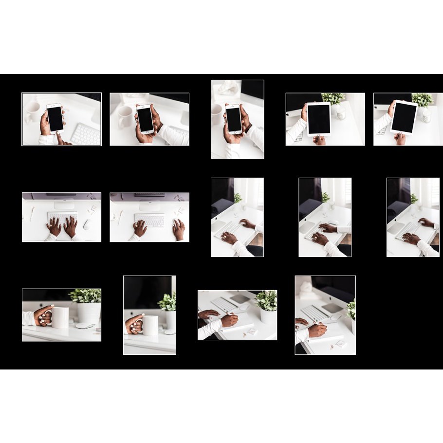 Office Mockup Bundle Styled Stock - JPEG Ultra HD - Stock Photo