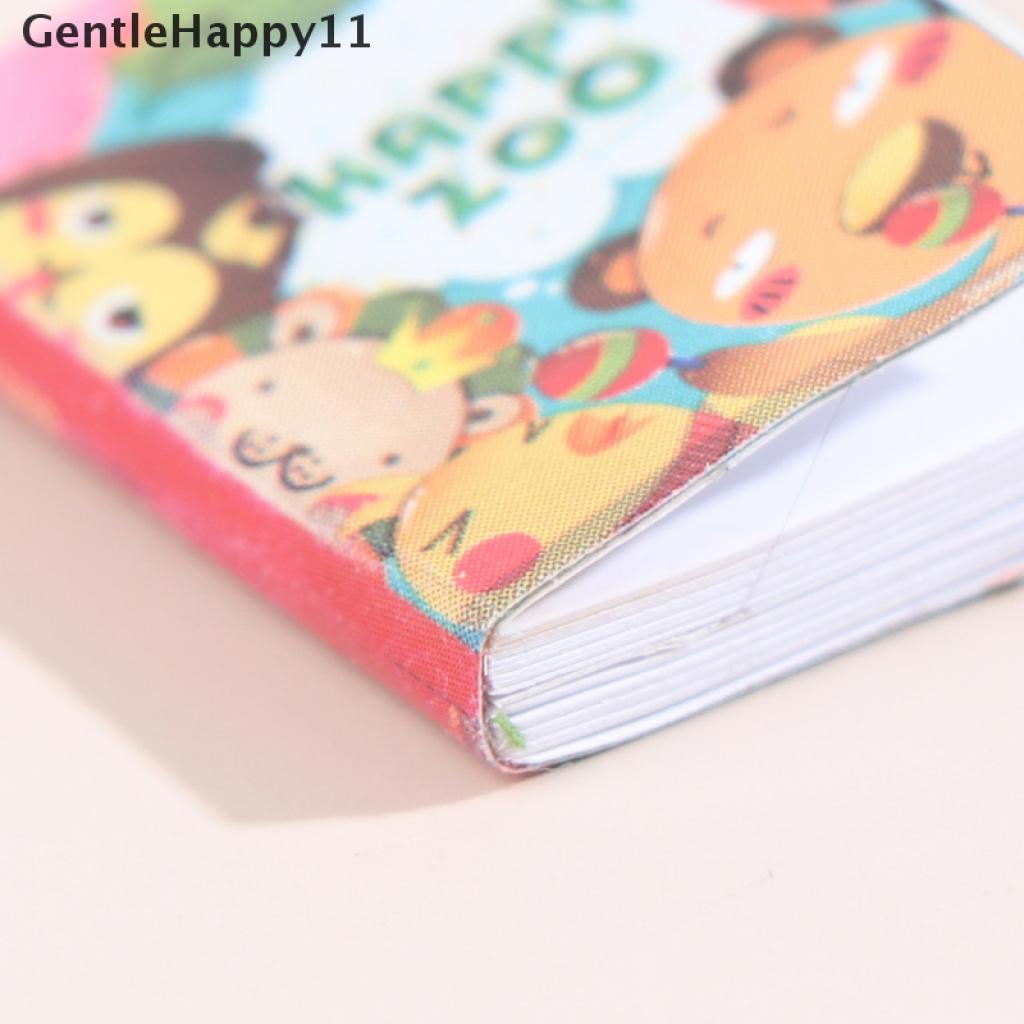 Gentlehappy 1PC Miniatur Buku Mini Dekorasi Rumah Boneka 1: 12