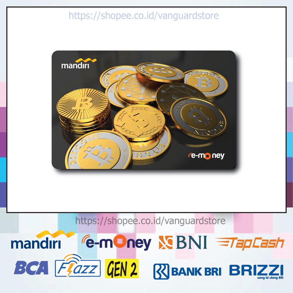 KARTU E MONEY E TOLL COIN UANG LOGAM KUMPULAN 22 EMONEY MANDIRI FLAZZ BCA BNI TAPCASH BRIZZI