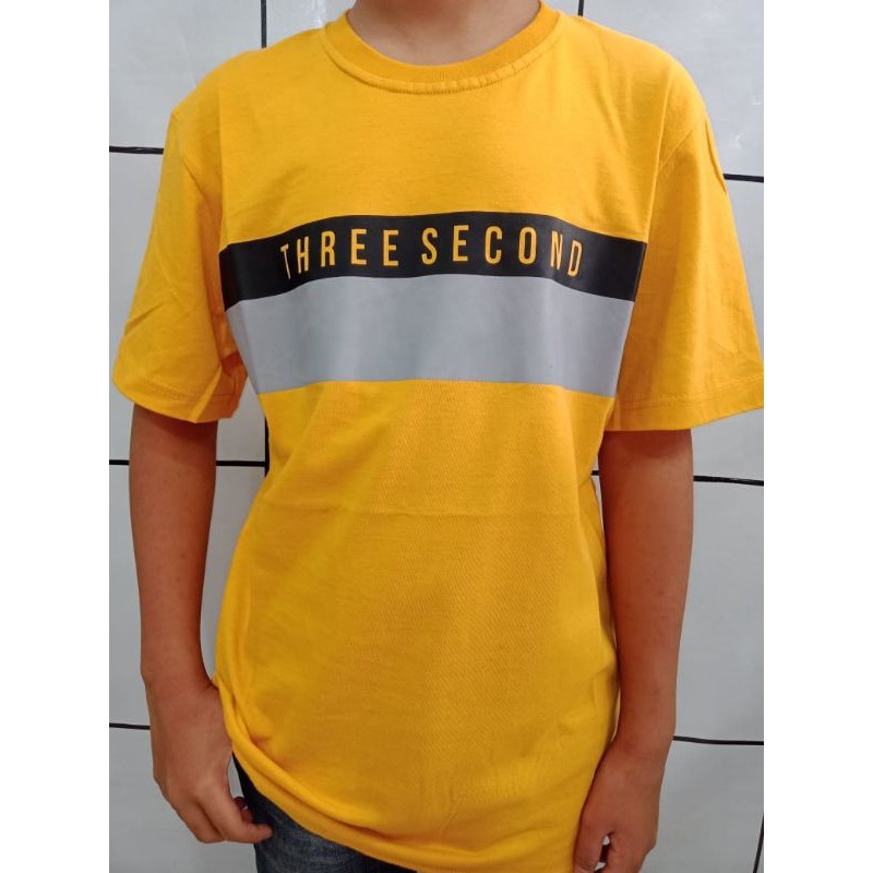 KAOS DISTRO ANAK KAOS 3SECOND ANAK PREMIUM