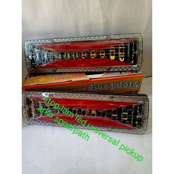 Lampu belakang/lampu stop LED running& waterproof Universal untuk semua mobil pickup carry Futura L3