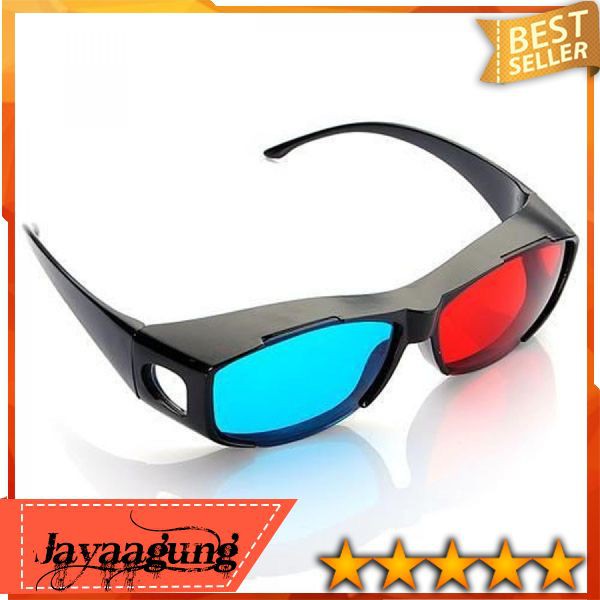 Kacamata 3D Frame Plastik H2 Kaca Mata 3D Aksesoris Frame Kaca Mata Pria Wanita Fashion Pria Wanita