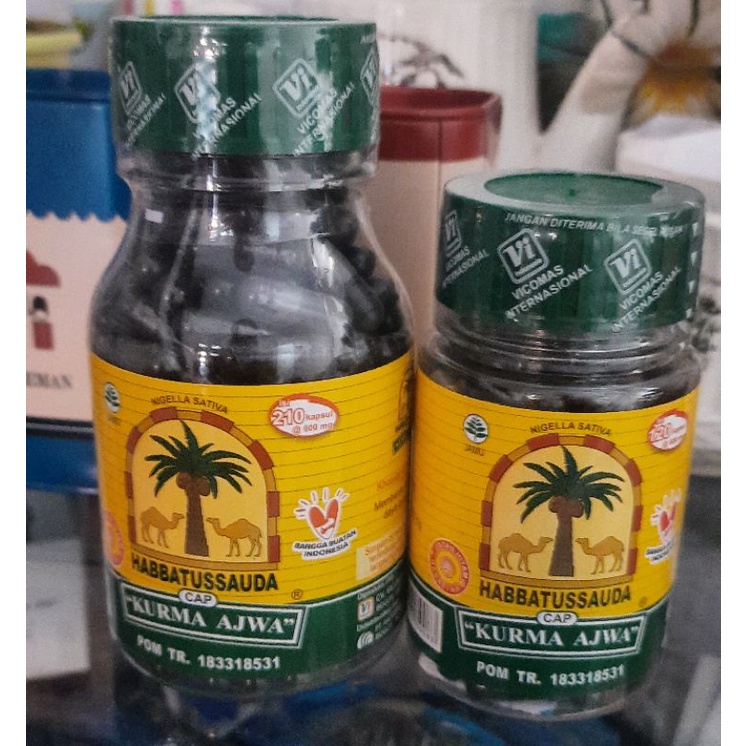 Habbatussauda cap kurma ajwa