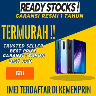 XIAOMI REDMI NOTE 8 RAM 4 / 64GB GARANSI RESMI    | Shopee
