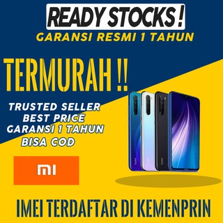 XIAOMI REDMI NOTE 8 RAM 4 / 64GB GARANSI RESMI    | Shopee