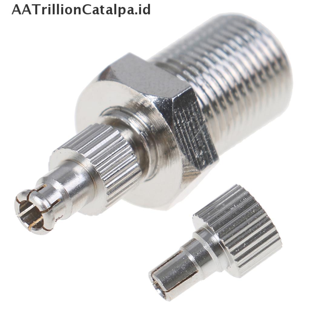 Adapter Konektor Coaxial RF Female Ke TS9 / CRC9 Male Plug