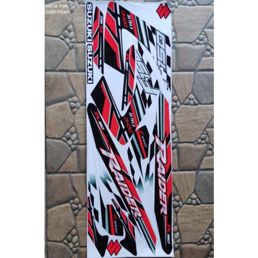 STRIPING SATRIA Fu VARIASI 2006-2012