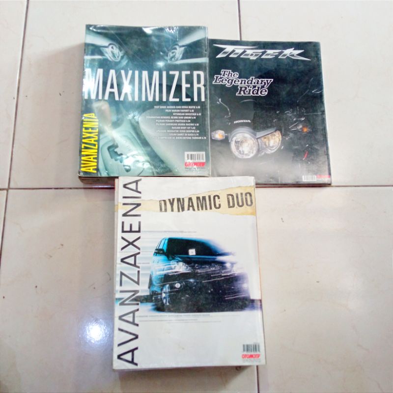 [ORIGINAL] BUKU MAJALAH OTOMOTIF / MAJALAH MOBIL / PERAWATAN MOBIL / MAXIMIZER