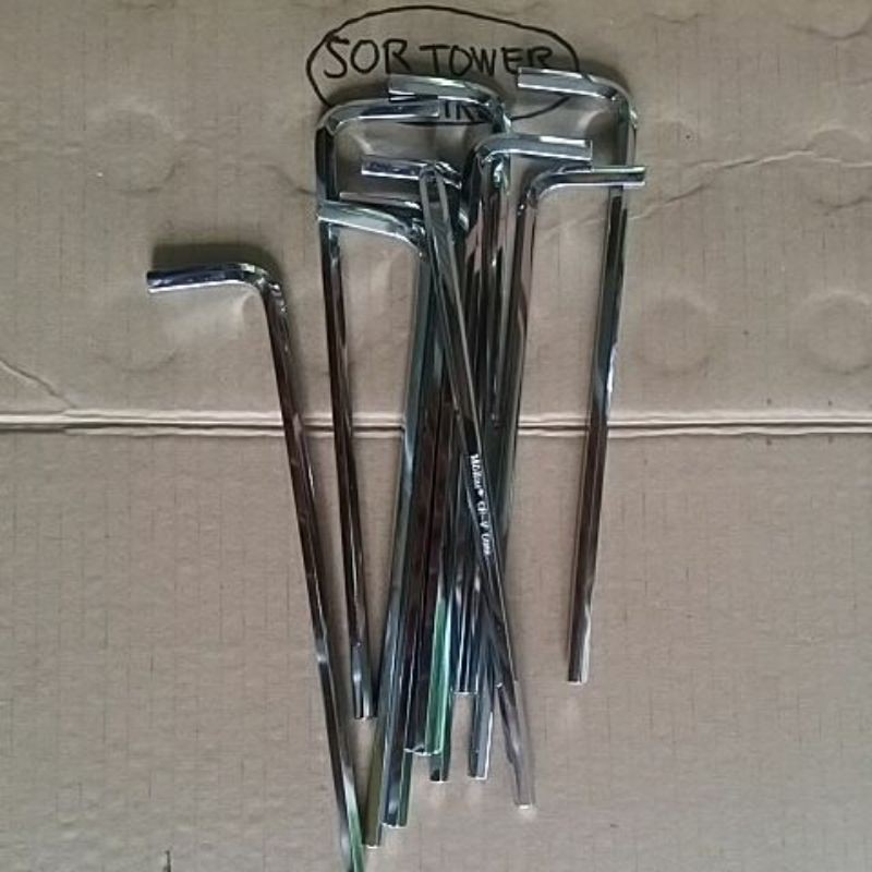 kunci L MOLLAR CR-V  6MM 1Pcs