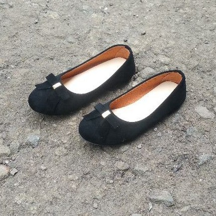 platshoes anak perempuan pita dasi