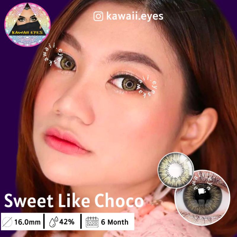 Softlens BABE DEAR MY LOVE/SWEET LIKE CHOCO/LOVE POISON