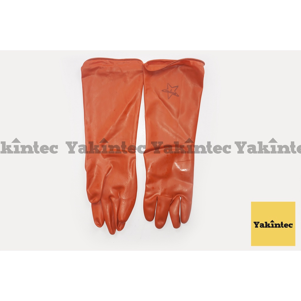 Sarung Tangan Karet Panjang / Latex Gloves / Safety Gloves