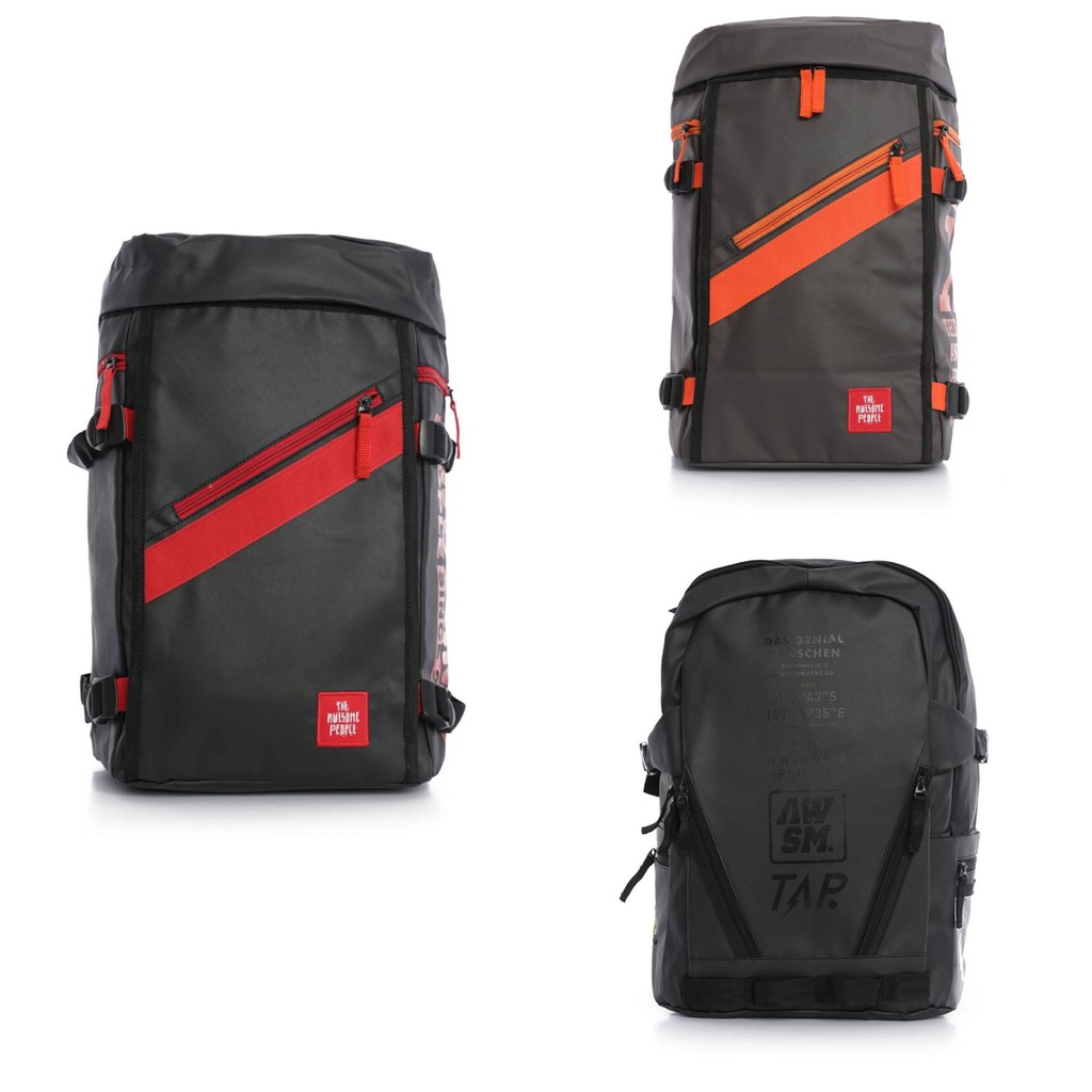 THE AWESOME PEOPLE backpack tas punggung distro pria wanita original lokal brand Jakcloth Store Bogo