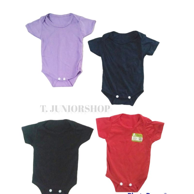 jumper bayi warna Polos /jumsuit bayi newborn /perlengkapan bayi baru lahir