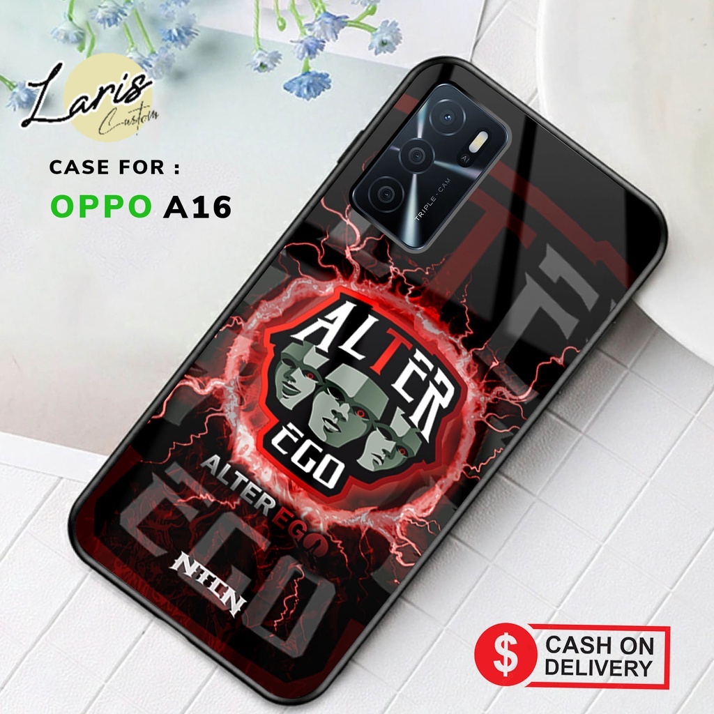 Laris Custom Case Hardcase OPPO A16 Case ALTER EGO GLOSSY 2D Case