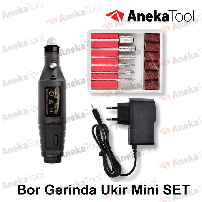 Bor Gerinda Ukir Mini SET